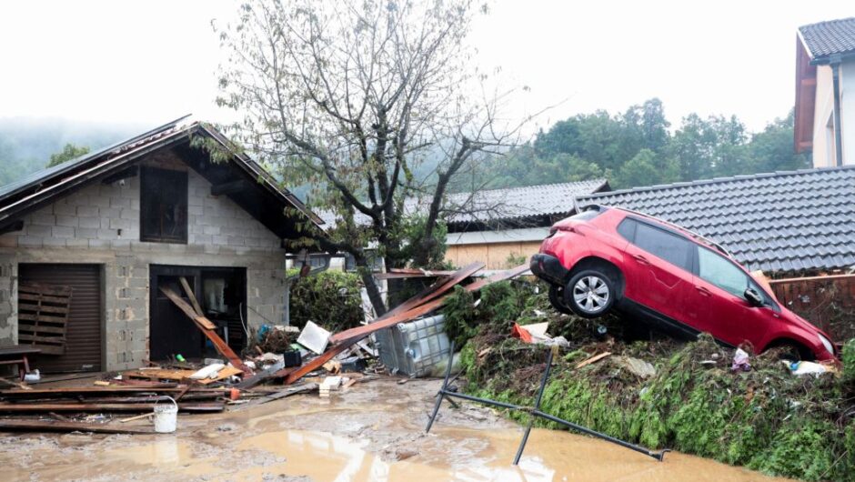 Πλημμύρες στη Σλοβενία: Έχουν πληγεί τα 2/3 της χώρας
