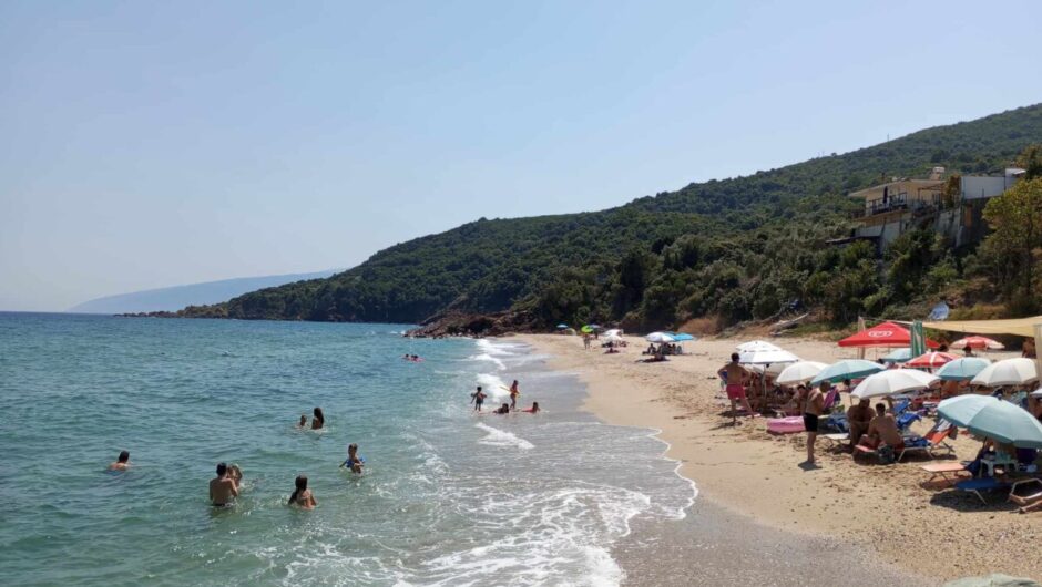 Λάρισα: Η ονειρική παραλία του Ρακοποτάμου (φωτο – βίντεο)