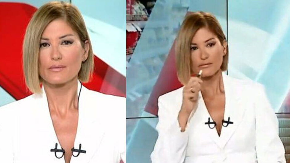 Ράνια Τζίμα: Έβγαλε τσιγάρο νομίζοντας ότι δεν είναι στον αέρα