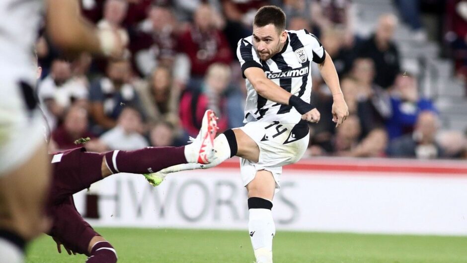 Χαρτς – ΠΑΟΚ 1-2: Επέβαλε το νόμο του στο Εδιμβούργο με τον καυτό Ζίβκοβιτς και έκανε άλμα για τους ομίλους