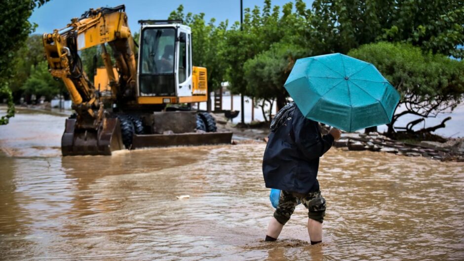 Κακοκαιρία Elias: Δραματική νύχτα στο Βόλο, υπερχείλισε ο Κραυσίδωνας