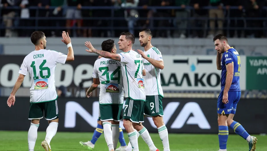 Αστέρας Τρίπολης – Παναθηναϊκός 1-4: Έβγαλε αντίδραση και πήρε τους τρεις βαθμούς