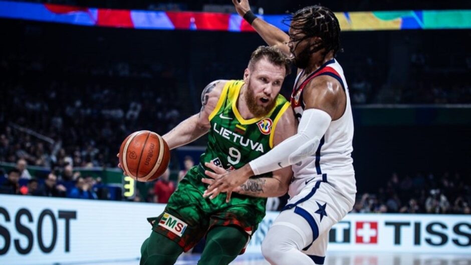 MundoBasket 2023, ΗΠΑ – Λιθουανία: Τα highlights από την απίθανη νίκη της ομάδας του Μακσβίτις