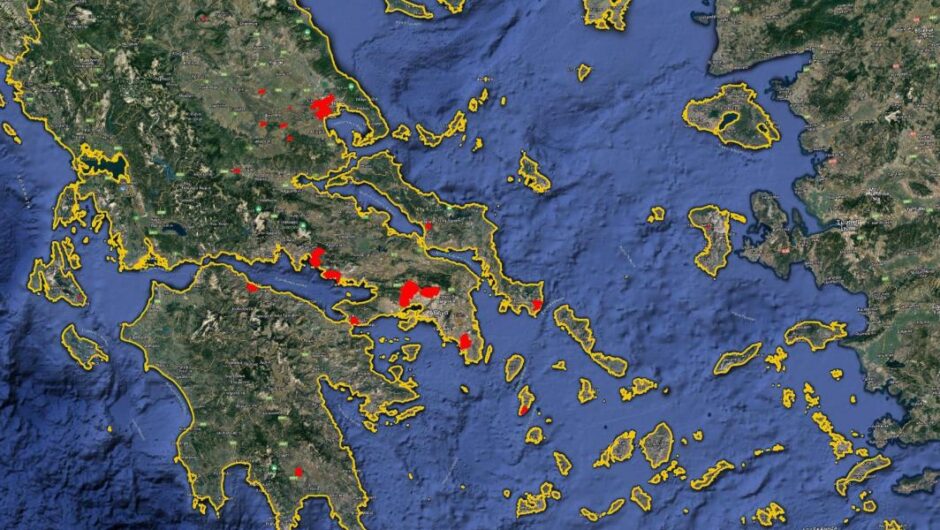 Πυρκαγιές / Στάχτη 1,4 εκ. στρέμματα – Οι μεγαλύτερες καμένες εκτάσεις σε όλη την επικράτεια