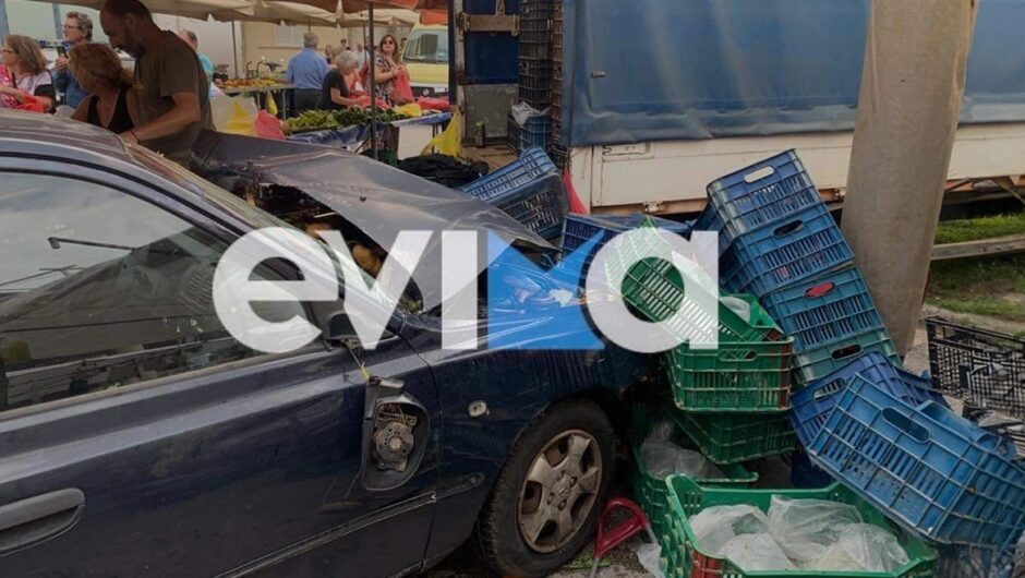 Εύβοια: Ετών 92 ο οδηγός που παρέσυρε έξι άτομα σε λαϊκή αγορά – «Πάτησε γκάζι και μπήκε μέσα, θα μας σκότωνε»