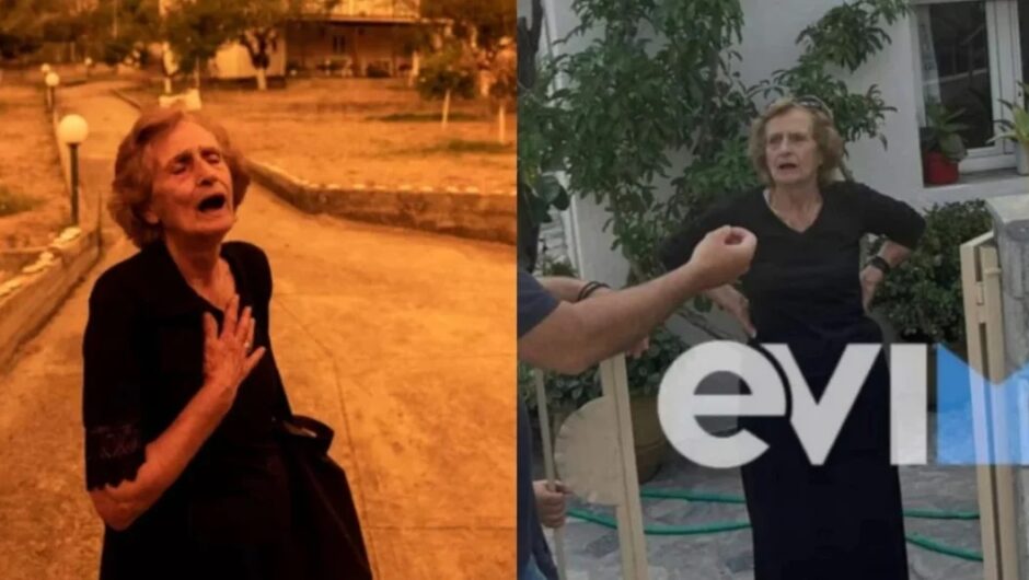 Εύβοια: Η κυρία Παναγιώτα που θρηνούσε για τις φωτιές του 2021, είδε φέτος το χωριό της να βυθίζεται στη λάσπη