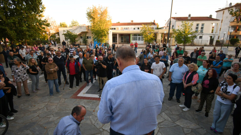 Διαμαρτυρία και πορεία των πληγέντων στις Εργατικές Κατοικίες Γιάννουλης (φωτ. & βίντεο)