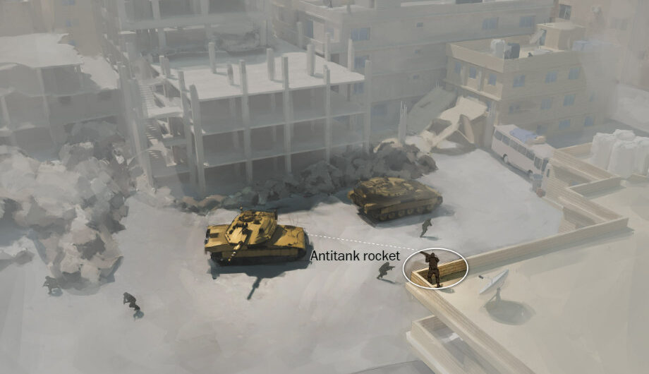 Έτσι θα είναι το πεδίο της μάχης στη Γάζα – Τρισδιάστατη απεικόνιση του πολεμικού χάους