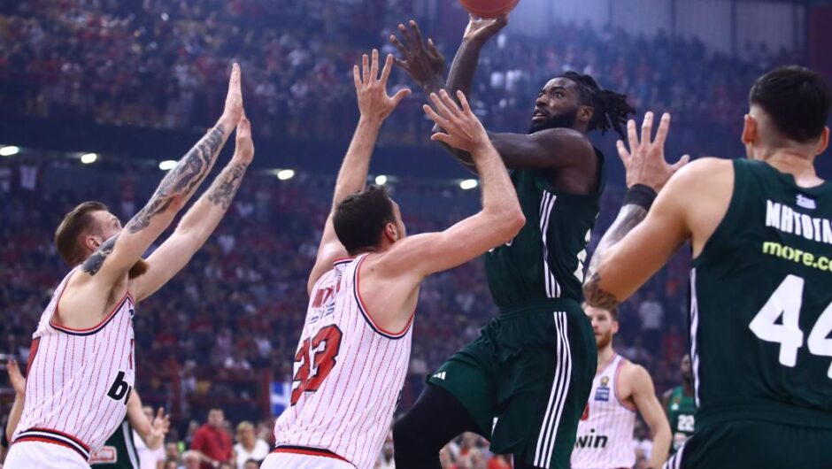 Ολυμπιακός-Παναθηναϊκός 54-66 / Νίκησαν στο ΣΕΦ με απίθανο Μήτογλου οι «πράσινοι»