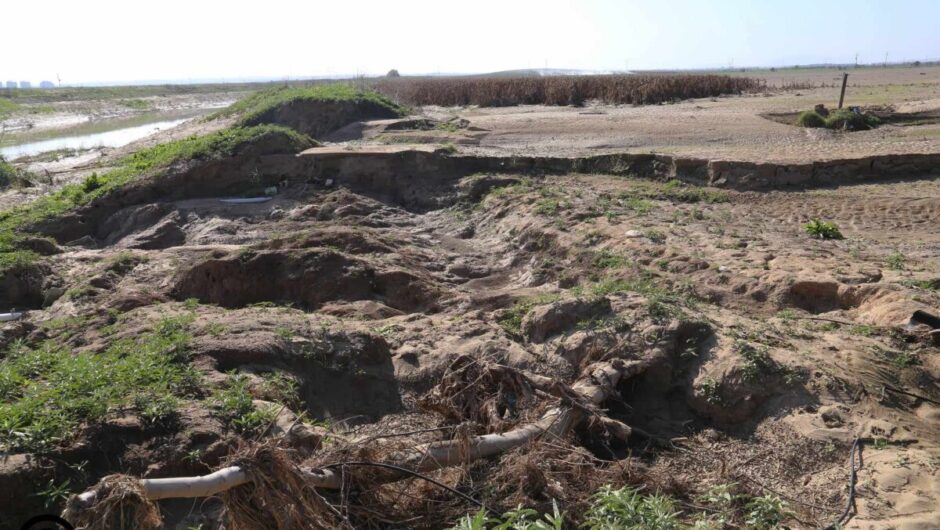 Σε απόγνωση καλλιεργητές σε Λάρισα και Κιλελέρ μετά τις πλημμύρες