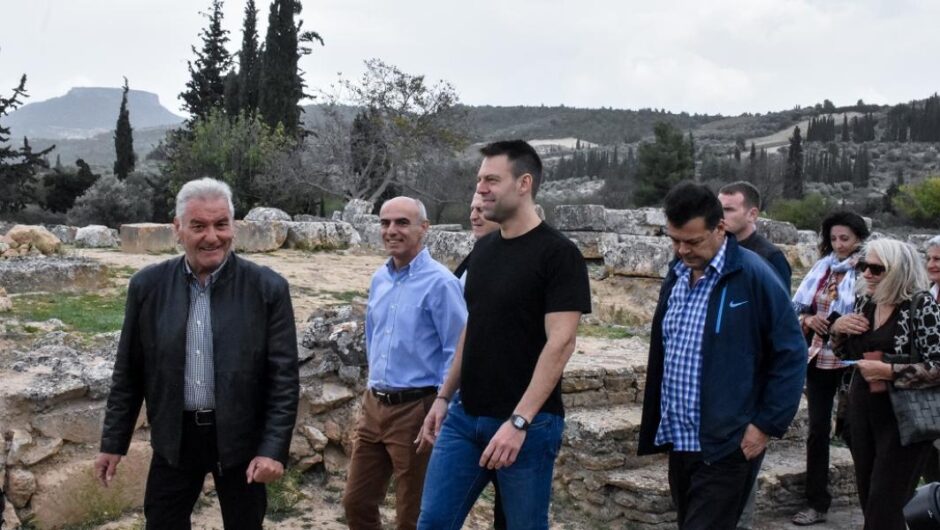 Στέφανος Κασσελάκης / Περιοδεία του προέδρου του ΣΥΡΙΖΑ-ΠΣ σε Νεμέα και Κόρινθο