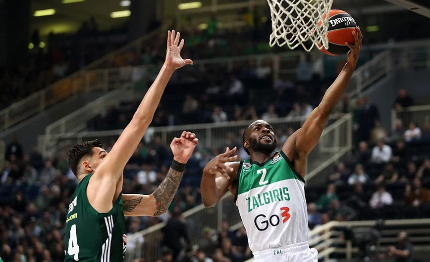 Παναθηναϊκός – Ζάλγκιρις Κάουνας 73-71: Νίκη με Μήτογλου και Σλούκα