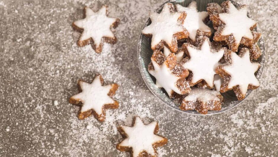 Χριστουγεννιάτικα μπισκότα με 3 υλικά