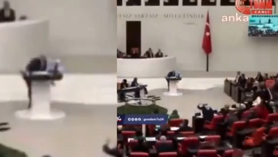 Τουρκία: Βουλευτής έπαθε καρδιακή προσβολή την ώρα που μιλούσε στην Εθνοσυνέλευση (βίντεο)
