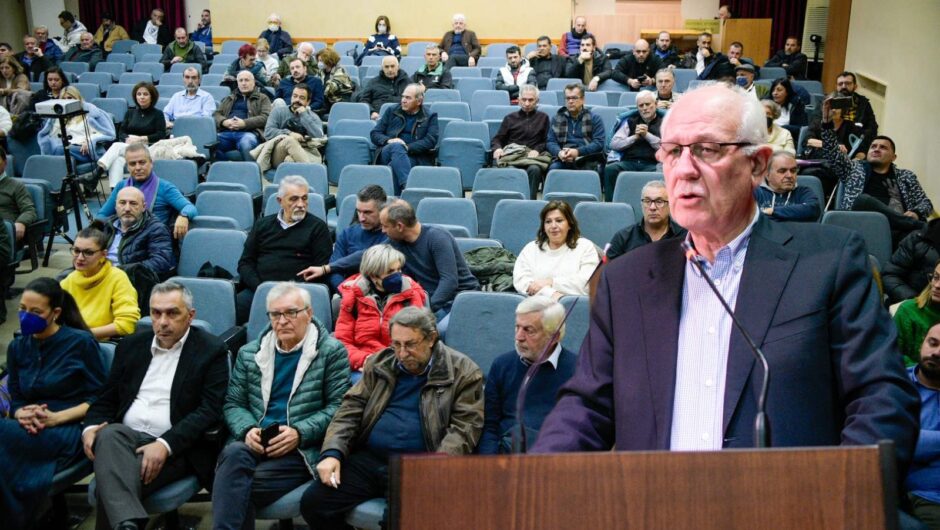 Καλογιάννης στη γενική συνέλευση της «Συμπαράταξης»: Εκλογή επόμενου υποψηφίου Δημάρχου Λαρισαίων στο βάθος της θητείας! (βίντεο – φωτό)