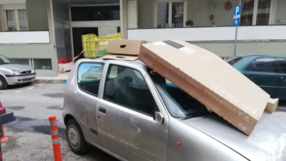 Τρίπολη: Τιμώρησαν με κουτιά και καφάσια οδηγό που πάρκαρε παράνομα