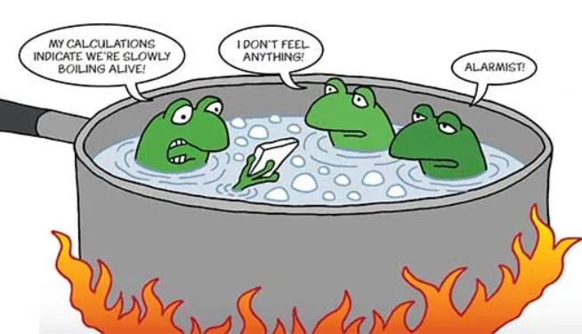 Τα μνημόνια και το σύνδρομο του βραστού βατράχου