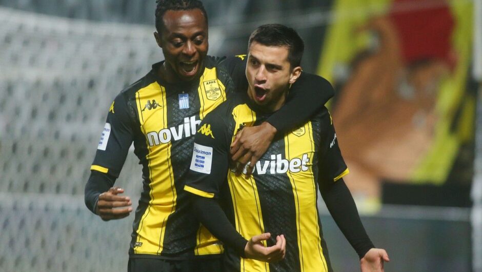 Άρης – ΠΑΟΚ 2-1: Παθιασμένοι οι κιτρινόμαυροι πήραν το ντέρμπι και γκρέμισαν από την κορυφή τον δικέφαλο