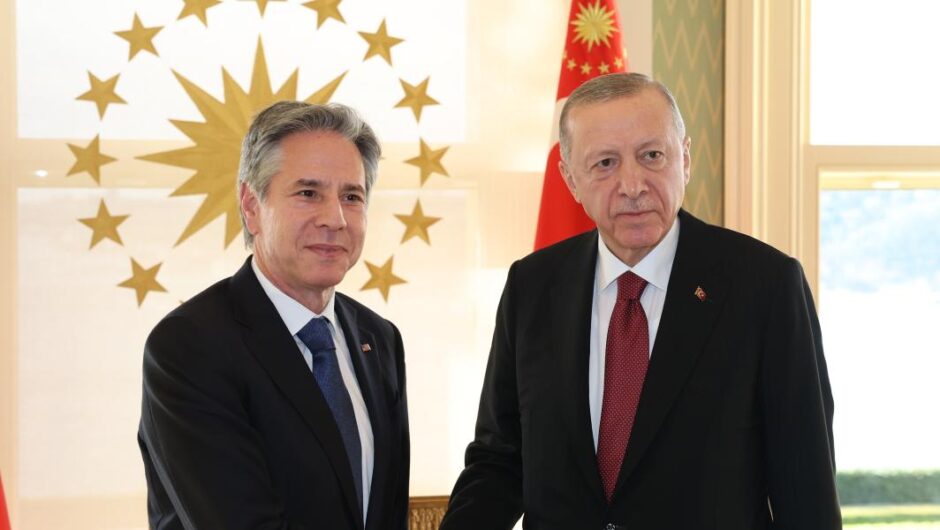Άντονι Μπλίνκεν / Όσα συζήτησε με Ερντογάν και Φιντάν στην Κωνσταντινούπολη