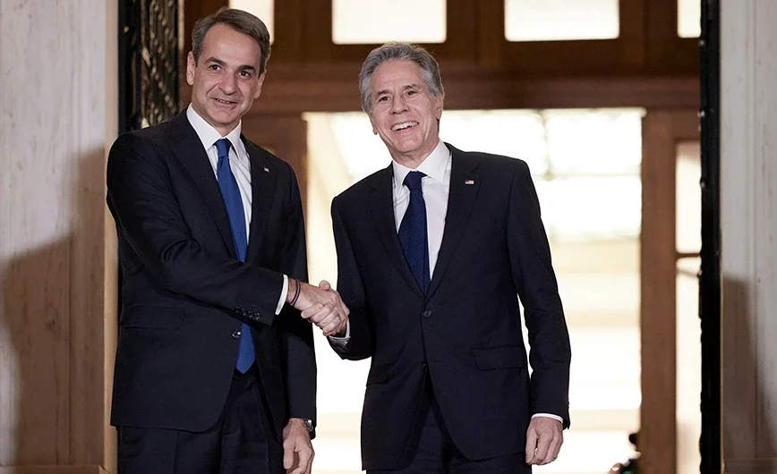 Συνάντηση Μητσοτάκη – Μπλίνκεν στα Χανιά σήμερα – Οι επιδιώξεις ΗΠΑ και Ελλάδας με φόντο την Τουρκία