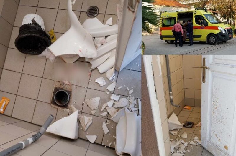 Απίστευτο: Έσπασε η τουαλέτα του ΟΣΕ και επιβάτιδα αντί να ταξιδέψει στη Λάρισα, κατέληξε στο νοσοκομείο (φωτο)