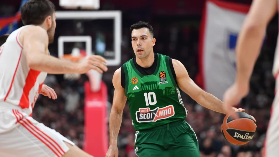 Ερυθρός Αστέρας – Παναθηναϊκός 76-89: Ανέβηκε στην 3η θέση η ομάδα του Αταμάν