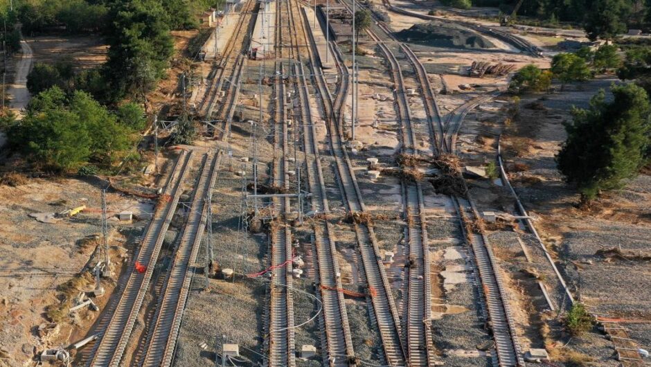 Μηχανοδηγοί / Τα τρένα στο Αθήνα-Θεσσαλονίκη κυκλοφορούν επί 95 χλμ. σε μονή γραμμή χωρίς τηλεδιοίκηση