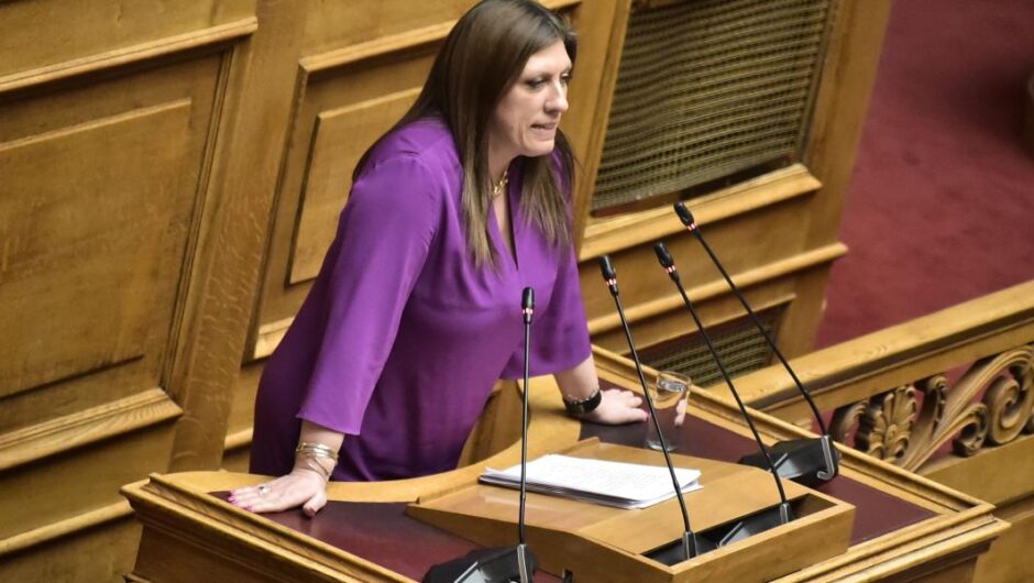 Ζωή Κωνσταντοπούλου / Ξενύχτησε τους υπάλληλους της Βουλής – Ψήφιζε επί δύο ώρες