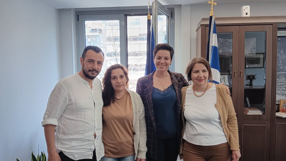 Συνάντηση της Νέας Αριστεράς Λάρισας με την Μαρία Γαλλιού