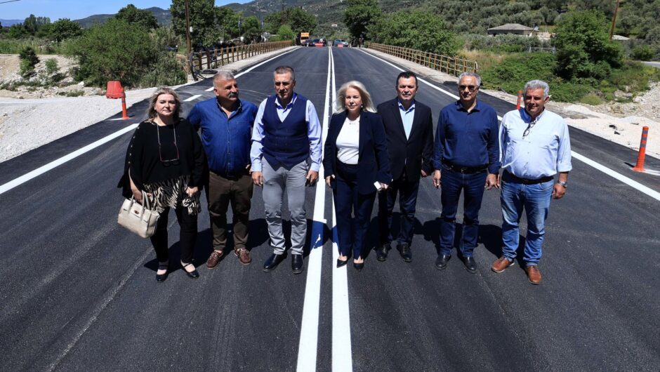 Στην κυκλοφορία η γέφυρα στη θέση «Μπελεγρίνο» – Παραδόθηκε σήμερα από τον Περιφερειάρχη Θεσσαλίας