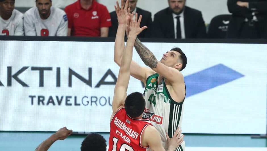 ΠΑΟ -Ολυμπιακός 77-71 / Ο Σλούκας «υπέγραψε» νίκη και πρωτιά