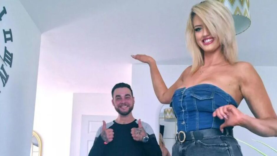 Αυτή είναι η γυναίκα… γίγαντας που έχει γίνει viral – «Ρίχνει» δύο κεφάλια στο σύντροφο της