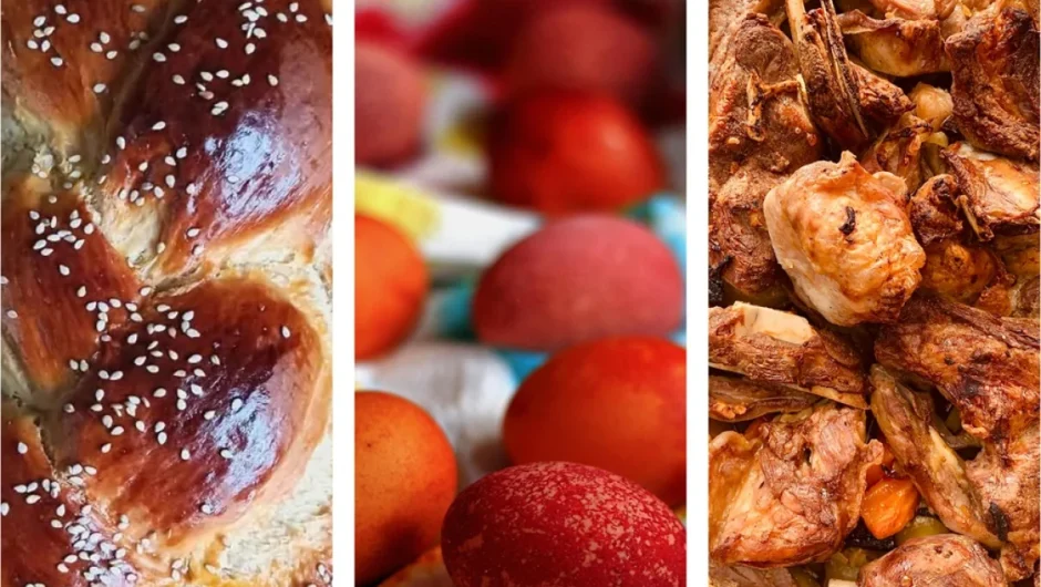 Τι συμβολίζουν τα κόκκινα αυγά, το τσουρέκι και ο οβελίας