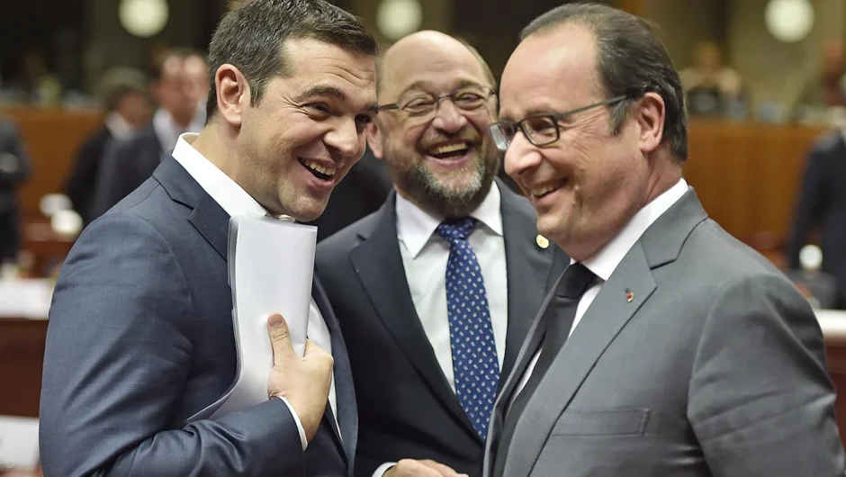 Ολάντ, Τζεντιλόνι και Σουλτς έρχονται στην Αθήνα για τον Τσίπρα