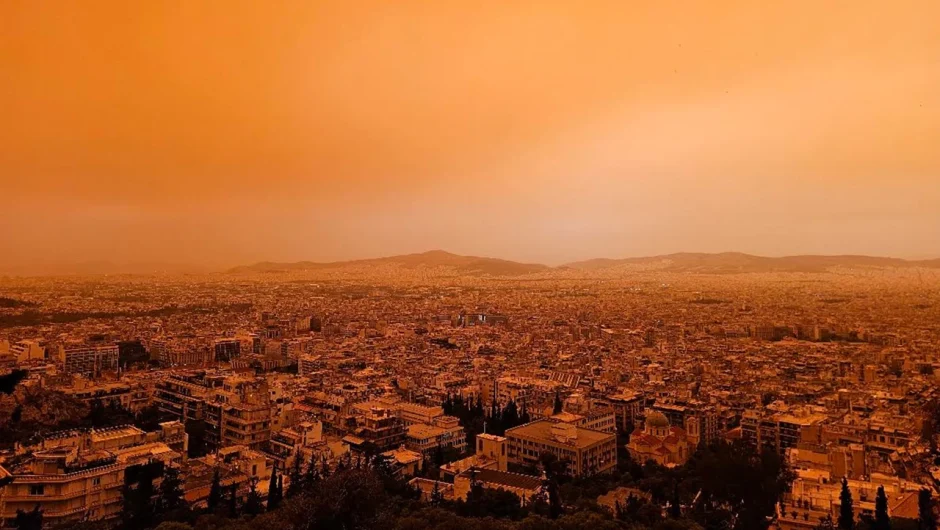 Αφρικανική σκόνη και ζέστη διαρκείας θα «πνίξουν» από σήμερα τη χώρα – Σκαρφαλώνει πάνω από τους 36 βαθμούς Κελσίου ο υδράργυρος