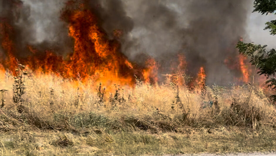Πολύ υψηλός ο κίνδυνος πυρκαγιάς αύριο στη Λάρισα