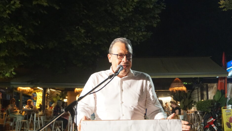 Σωκ. Φάμελλος από Λάρισα: «Η αποχή είναι συγχωροχάρτι στον κ. Μητσοτάκη» (φωτ. & βίντεο)