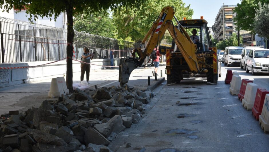 Λάρισα: Για δύο χρόνια έργα ανακατασκευής σε Άνθιμου Γαζή και Ηπείρου – Τερζούδης: «Δημιουργείται ποδηλατόδρομος (φωτό – βίντεο)