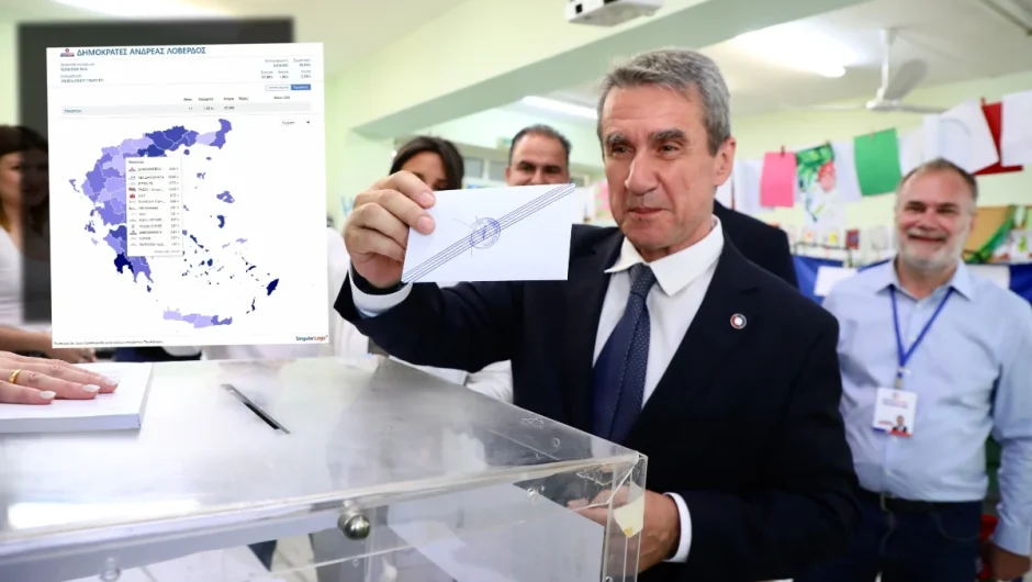 Η πατρίδα του Αντώνη Σαμαρά έδωσε τα μεγαλύτερα κέρδη στον Ανδρέα Λοβέρδο