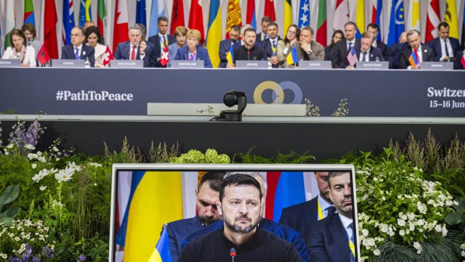 Ελβετία-Διάσκεψη Ειρήνης / Αναγνώριση της εδαφικής ακεραιότητας της Ουκρανίας και κάλεσμα στη Ρωσία για συνομιλίες