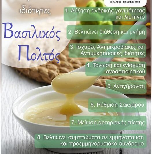 Τα οφέλη του βασιλικού πολτού