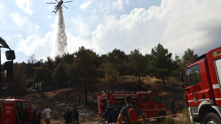 Φωτιές: Σε κίτρινο συναγερμό ηπειρωτική και νησιωτική Ελλάδα – Ο χάρτης της Πολιτικής Προστασίας