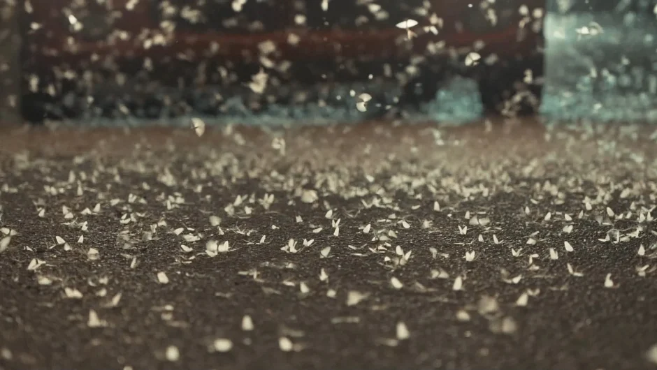 Λάρισα: Εικόνες αποκάλυψης στην Εθνική Οδό – Εκατομμύρια έντομα «έκλεισαν» τον δρόμο