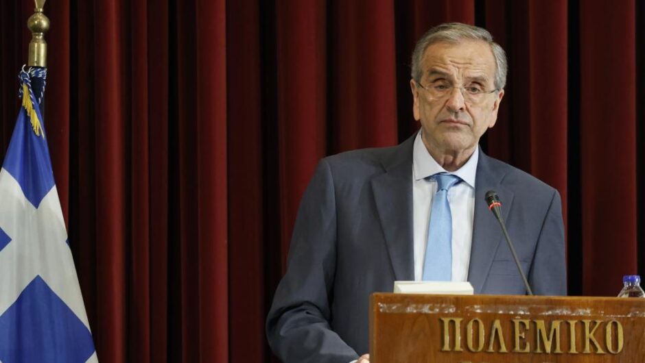 Αντώνης Σαμαράς / «Μανιφέστο» κατά Μητσοτάκη εν μέσω αποθέωσης – Είναι αλαζόνες, μας απαξίωσαν