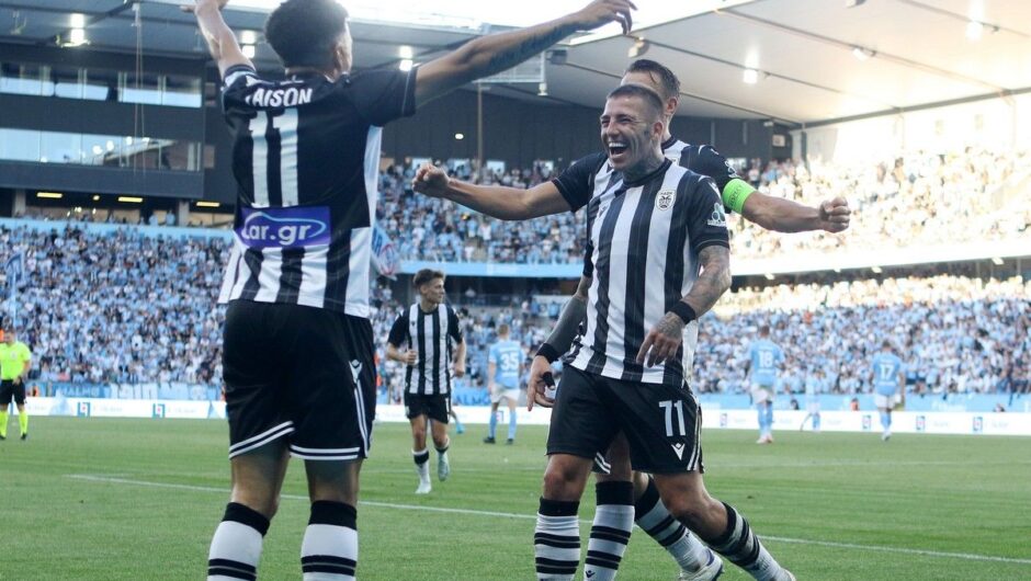 Μάλμε – ΠΑΟΚ 2-2: Έμεινε όρθιος στη Σουηδία και πάει για all-in πρόκρισης στην Τούμπα
