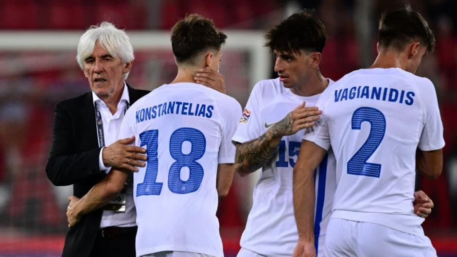 Nations League: Στην κορυφή του ομίλου η Ελλάδα