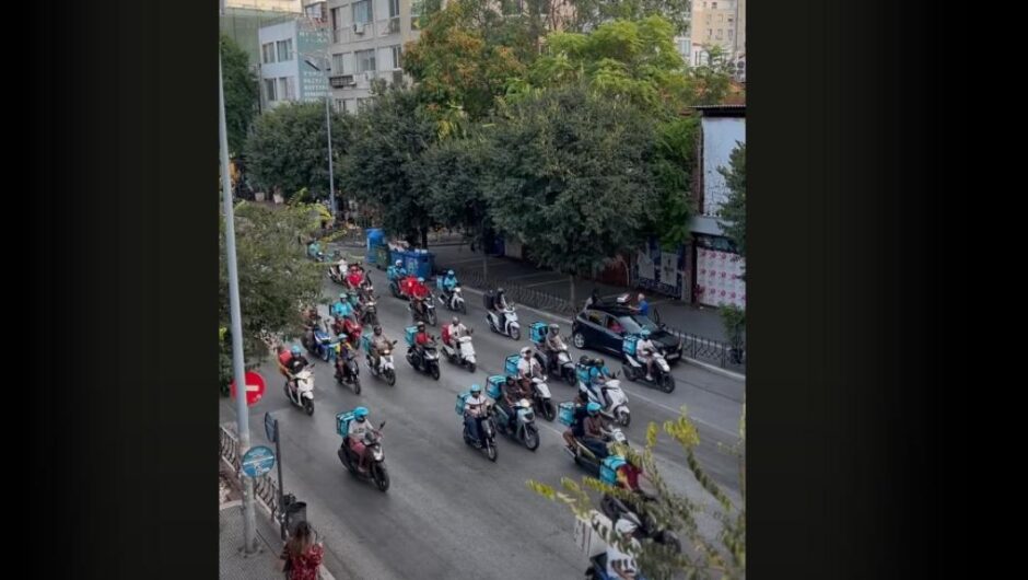 Θεσσαλονίκη / Στους δρόμους οι διανομείς – «Η επικινδυνότητα της εργασίας μας δεν πληρώνεται» (βίντεο)