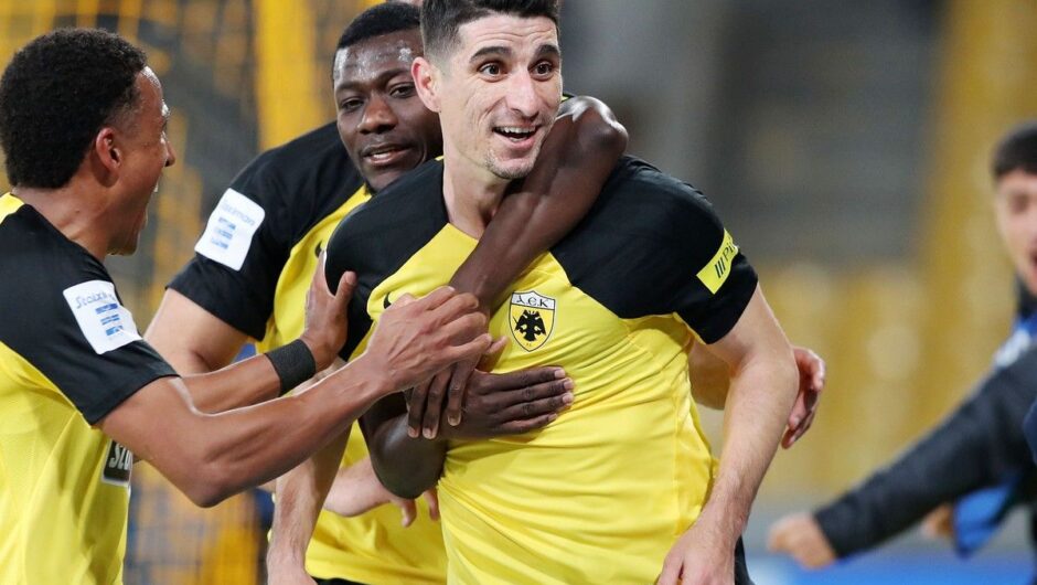 ΑΕΚ – Ατρόμητος 2-1: Λυτρωτής Μάνταλος έστειλε την Ένωση στην κορυφή