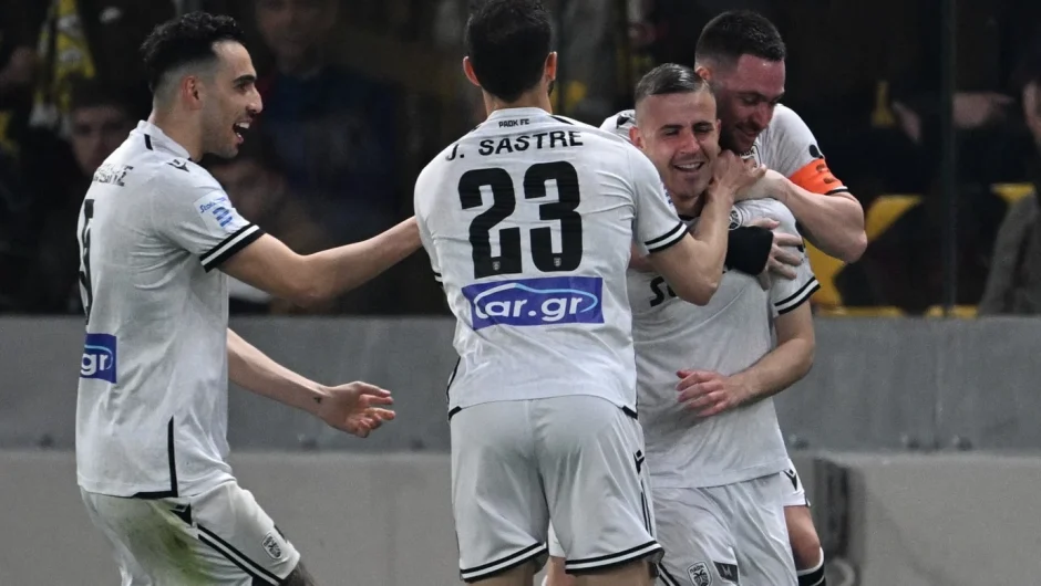 ΑΕΚ – ΠΑΟΚ 2-3: Επική ανατροπή από το 2-0 και… τρέχει για τη 2η θέση