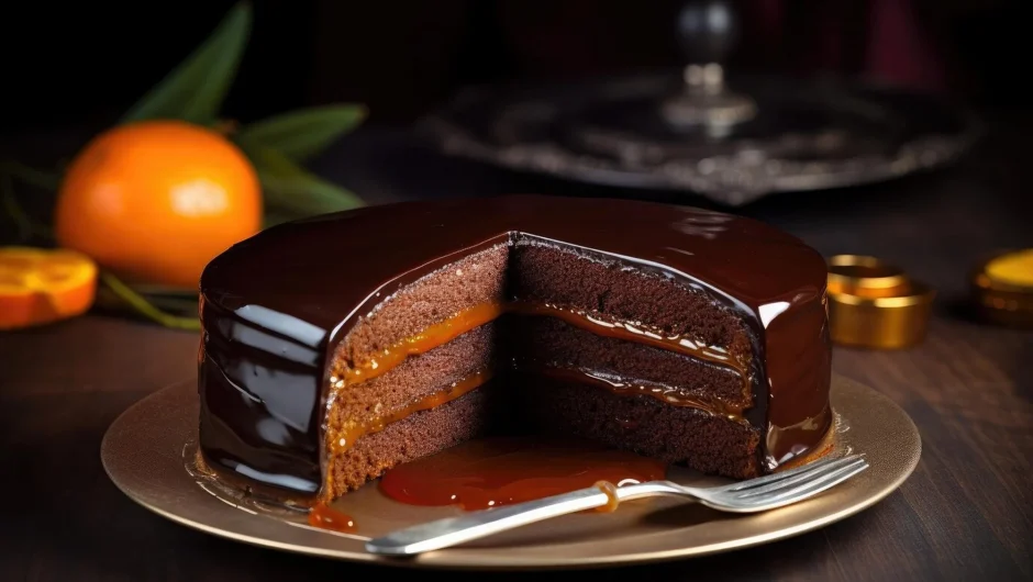 Πανεύκολη συνταγή για νηστίσιμη τούρτα με σοκολάτα και πορτοκάλι